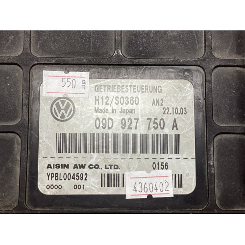 Volkswagen Golf 5 Şanzıman Beyni 09D927750A