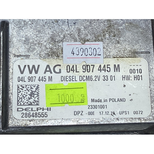 Volkswagen Transporter Caravelle Multivan Motor Beyni 04L907445M 28648555 DCM6.2V
