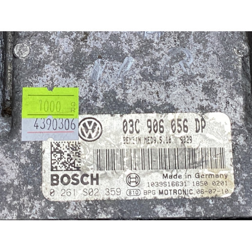 Volkswagen Golf Motor Beyni 0261S02359 03C906056DP MED9.5.10