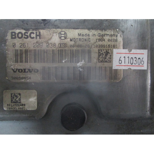 Volvo C30 Motor Beyni 0261209038 30650454