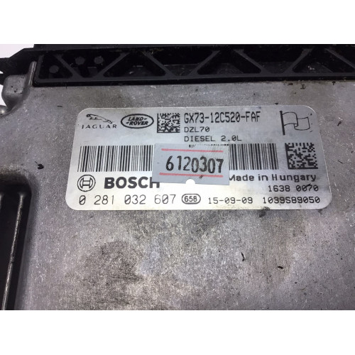 Jaguar XE Land Rover Motor Beyni 0281032607 GX73-12C520-FAF