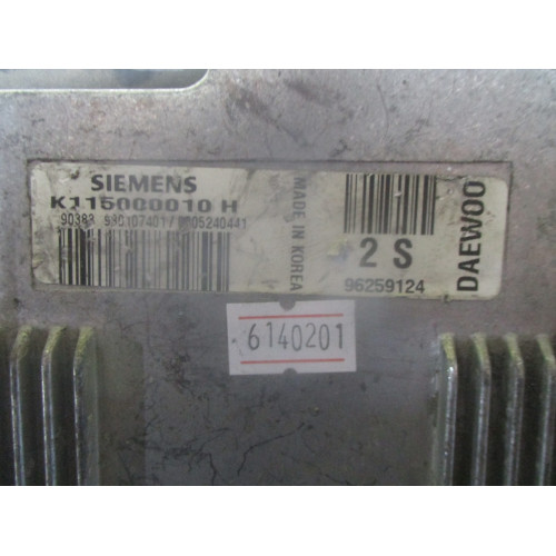 Daewoo Matiz Motor Beyni 96259124 K115000010H
