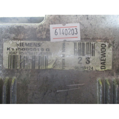 Daewoo Matiz Motor Beyni 96259124 K115000010G