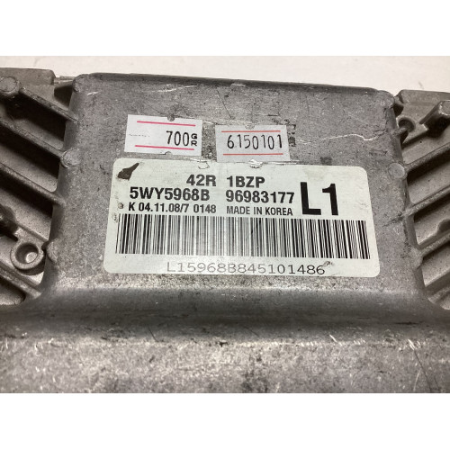 Chevrolet Aveo Motor Beyni 5WY5968B 96983177