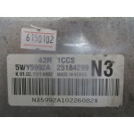 Chevrolet Aveo Motor Beyni 5WY5992A 25184299