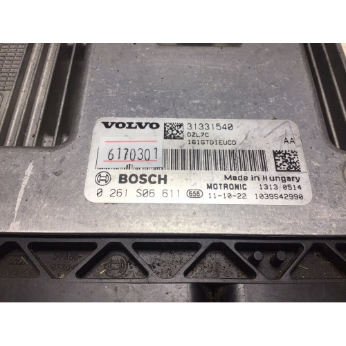 Volvo S60 S80 Motor Beyni 0261S06611 31331540