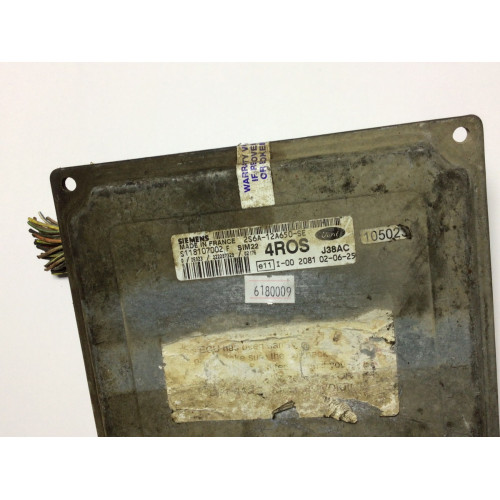 Ford Fiesta 1.4 Motor Beyni SIM22 S118107002F 2S6A-12A650-SE 4ROS