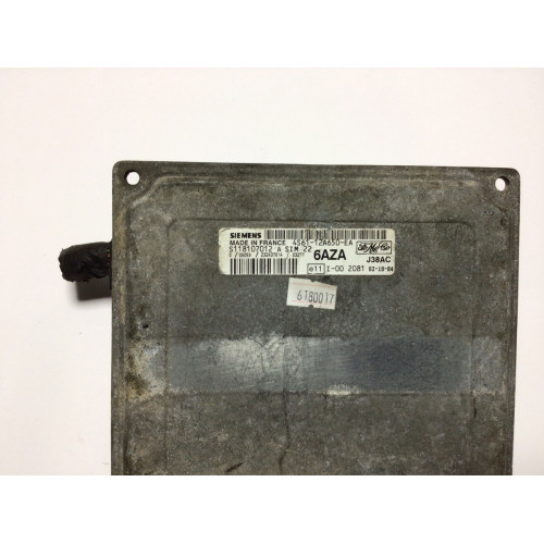 Ford Fiesta MK6 Motor Beyni SIM22 S118107012A 4S61-12A650-EA