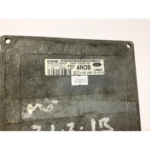 Ford Fiesta 1.4 Motor Beyni SIM22 S118107002F 2S6A-12A650-SE 4ROS