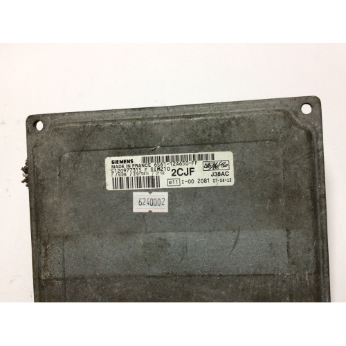 Ford Fiesta  1.25 Motor Beyni SIM210 S120977315F 6S61-12A650-FF 2CJF