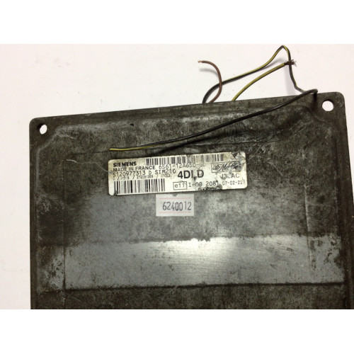 Ford Fiesta Motor Beyni SIM210 S120977313D 6S61-12A650-GD
