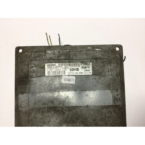 Ford Fiesta 1.3 Motor Beyini SIM210 S120977015C 4S61-12A650-SB 6BHB