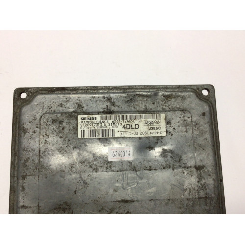 Ford Fiesta Motor Beyni SIM210 S120977313D 6S61-12A650-GD