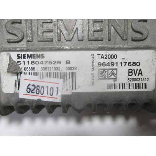 Peugeot 307 2.0 Şanzıman Beyni S118047529B 9649117680 TA2000 