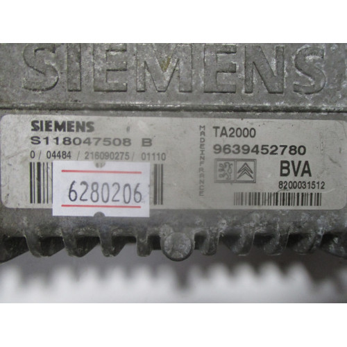 Citroen C5 Şanzıman Beyni S118047508B 9639452780 TA2000