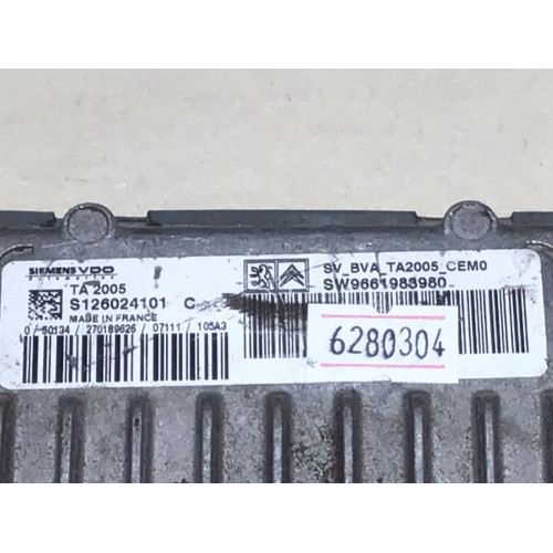 Citroen C4 Peugeot 207 Şanzıman Beyni S126024101C 9661983980 TA2005