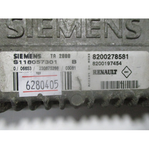 Renault Motor Beyni S118057301B 8200278581 8200197454