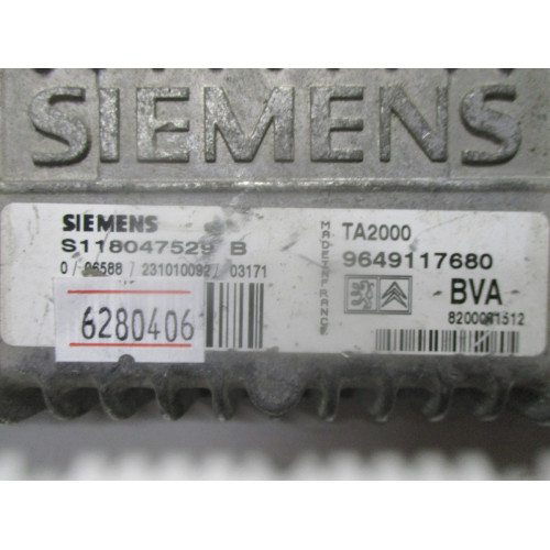Peugeot 307 2.0 Şanzıman Beyni S118047529B 9649117680 TA2000 