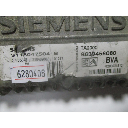 Peugeot 307 Şanzıman Beyni S118047504B 9639456080 TA2000