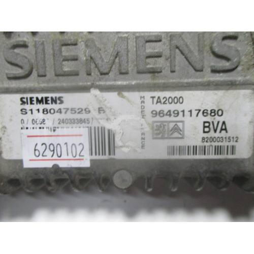 Peugeot 307 2.0 Şanzıman Beyni S118047529B 9649117680 TA2000 