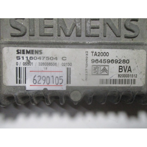Peugeot 307 Şanzıman Beyni S118047504C 9645969280 TA2000