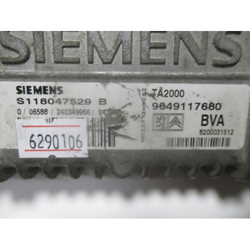Peugeot 307 2.0 Şanzıman Beyni S118047529B 9649117680 TA2000 
