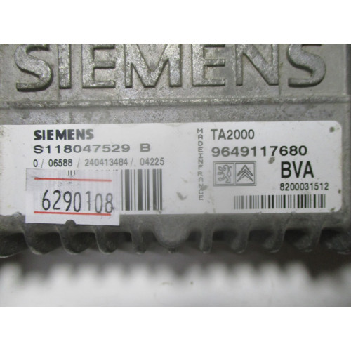 Peugeot 307 2.0 Şanzıman Beyni S118047529B 9649117680 TA2000 