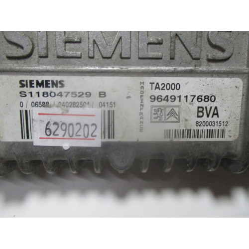 Peugeot 307 2.0 Şanzıman Beyni S118047529B 9649117680 TA2000 