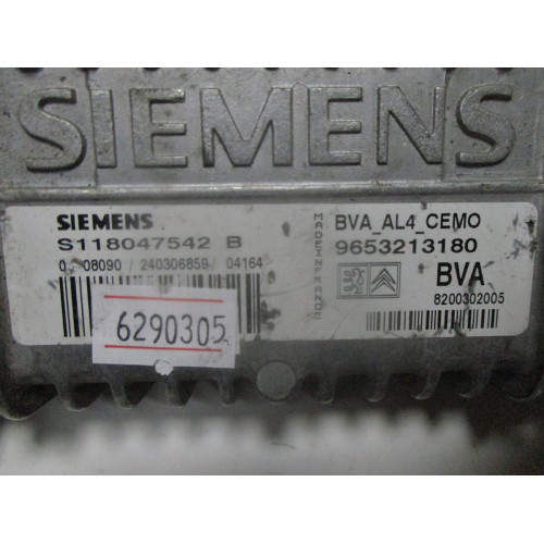 Peugeot 206  Şanzıman Beyni S118047542B 9653213180 BVA_AL4_CEMO