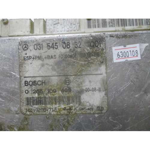 Mercedes W210 Esp Bas Beyni 0265109499 0315450832