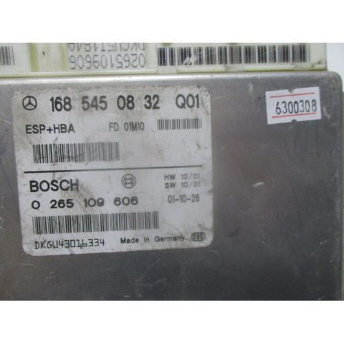 Mercedes W168 ESP HBA Beyni 0265109606 1685450832