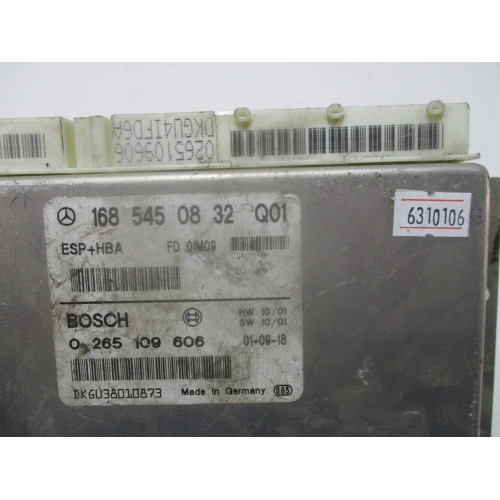 Mercedes W168 ESP HBA Beyni 0265109606 1685450832