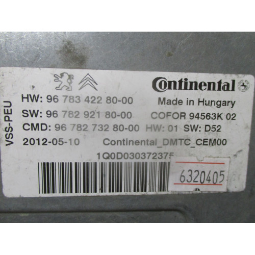 Peugeot 308 Citroen C3 Start Stop Beyni 9678342280-00 9678273280-00 9678292180-00