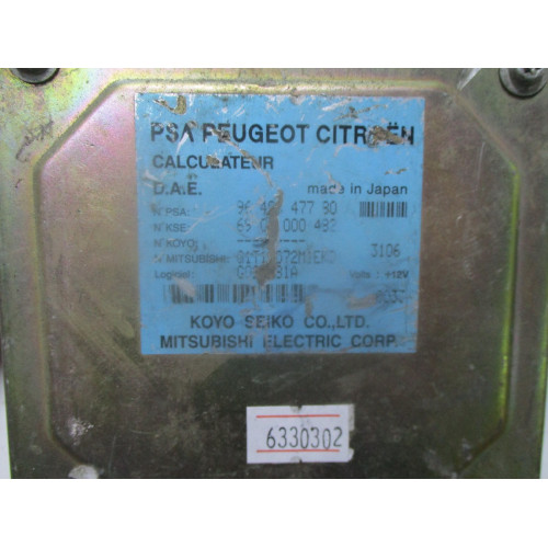 Citroen C3 Direksiyon Beyni 9649847780 6900000482 Sokette Kırık Var