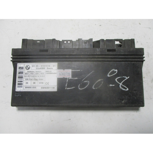 BMW E60 Gövde Kontrol Modulü 61.35-9151516-01