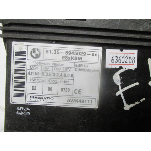 BMW E60 Konfor Beyni 61.35-6945029 5WK49111