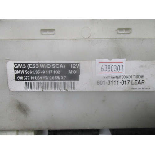 BMW E53 Gövde Kontrol Beyni 9117102