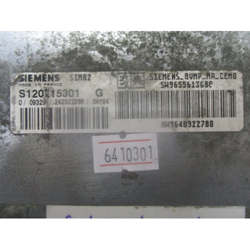 Cıtroen Peugeot Motor Beyni SW9655613680 S120215301G