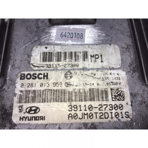 Hyundai Tucson Motor Beyni 0281013959 39110-27300 39115-27300