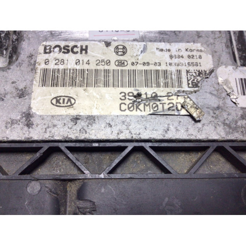 Kia Hyundai 2.0 2004-2008 Motor Beyni 0281014250 39110-27355