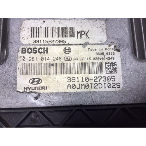 HYundai Tucson Motor Beyni 0281014248 39110-27305 39115-27305