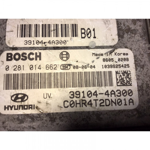 Kia Hyundai Motor Beyni 0281014662 39104-4A300
