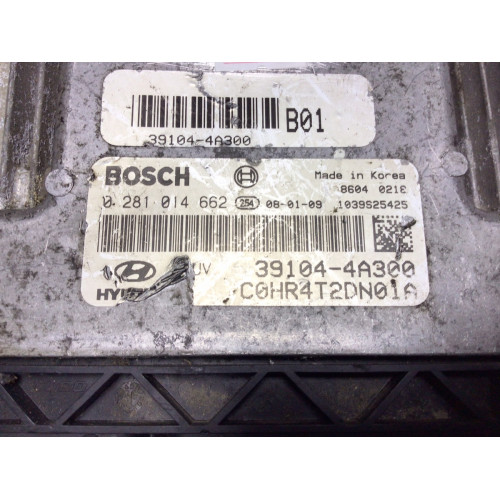 Kia Hyundai Motor Beyni 0281014662 39104-4A300