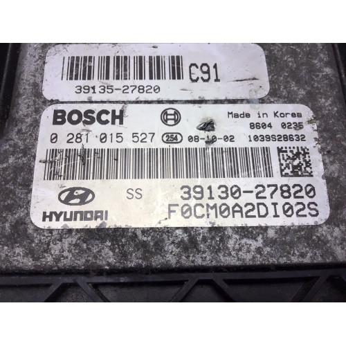 Hyundai Santa Fe Cm Motor Beyni 0281015527 39130-27820 39135-27820 