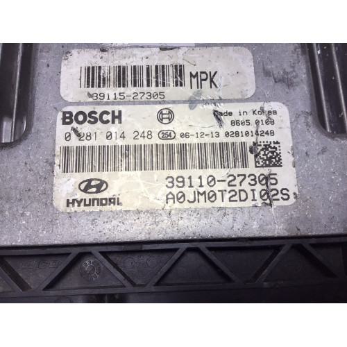HYundai Tucson Motor Beyni 0281014248 39110-27305 39115-27305