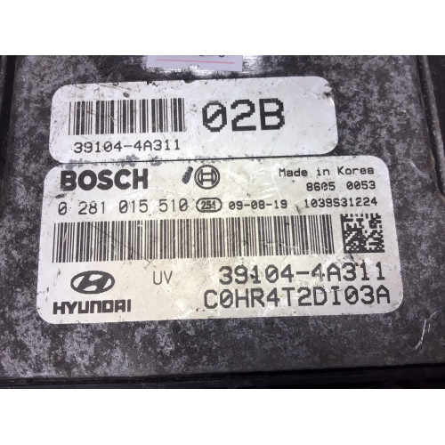 Hyundai Porter Motor Beyni 0281015510 39104-4A311