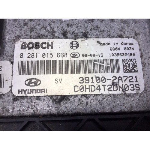 Hyundaı Elantra Motor Beyni 0281015668 39100-2A721
