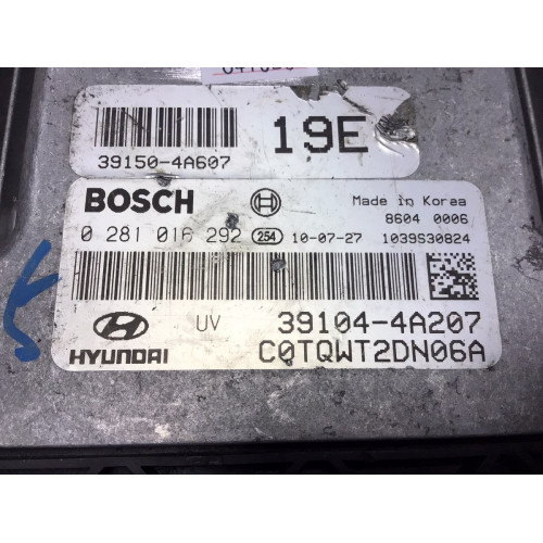 Hyundaı Grand Starex Motor Beyni 0281016292 39104-4A207 39150-4A607