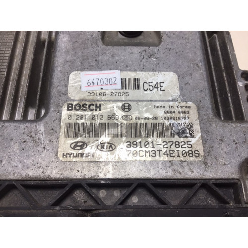 Hyundai Santa Fe Motor Beyni 0281012669 39101-27825