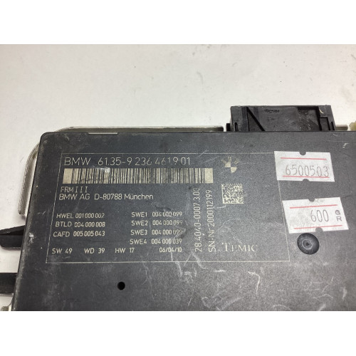 BMW F10 Kontrol Modülü 61.35-9236461.9.01 28.4040-0007.3.00